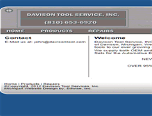 Tablet Screenshot of davisontool.com